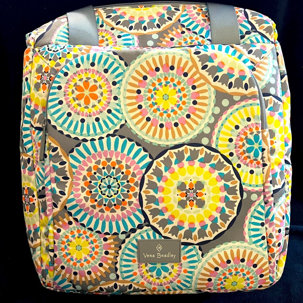 Vera Bradley thermal cooler backpack in pattern Sunny Medallion. Never used!